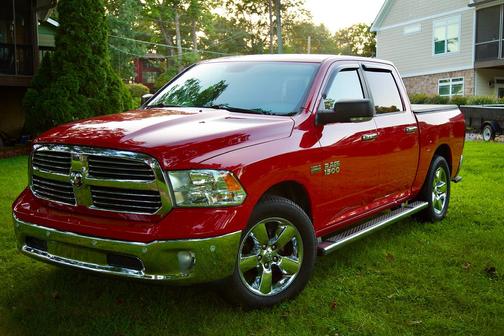 Red 2014 RAM 1500 Big Horn