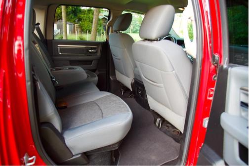 Red 2014 RAM 1500 Big Horn