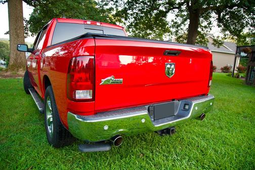 Red 2014 RAM 1500 Big Horn