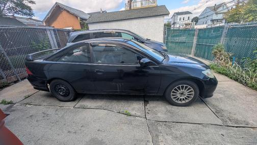 Black 2005 Honda Civic LX