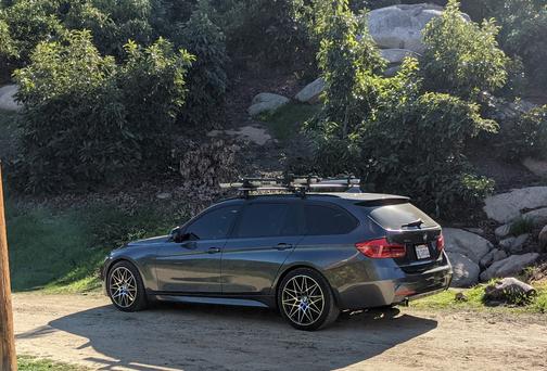 Gray 2017 BMW 328d xDrive