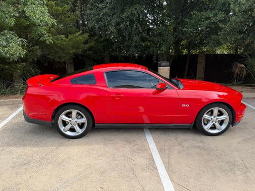 Red 2011 Ford Mustang GT
