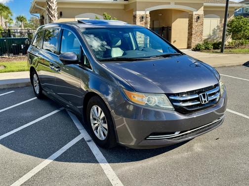 Gray 2016 Honda Odyssey EX-L
