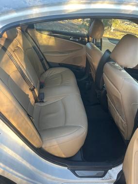 White 2013 Hyundai SONATA Limited 2.0T