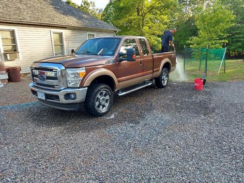 Brown 2012 Ford F-250 Lariat