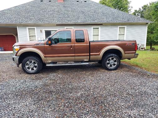 Brown 2012 Ford F-250 Lariat