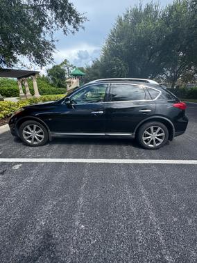 Black 2017 INFINITI QX50 Base
