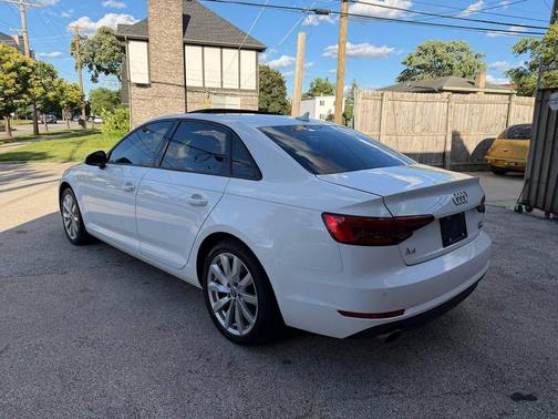 White 2017 Audi A4 2.0T Premium
