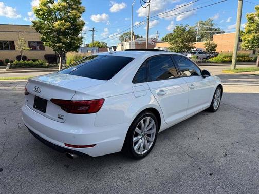 White 2017 Audi A4 2.0T Premium