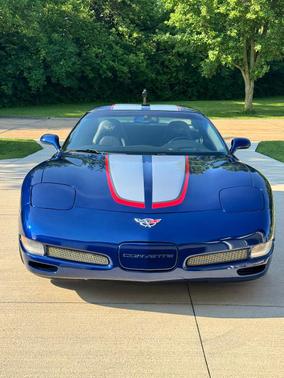 Blue 2004 Chevrolet Corvette Z06