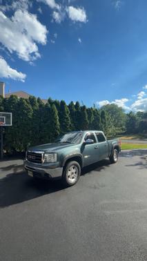 Blue 2010 GMC Sierra 1500 SLE