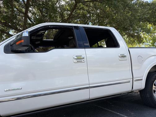 White 2012 Ford F-150 Platinum