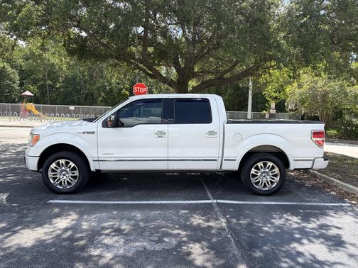 White 2012 Ford F-150 Platinum