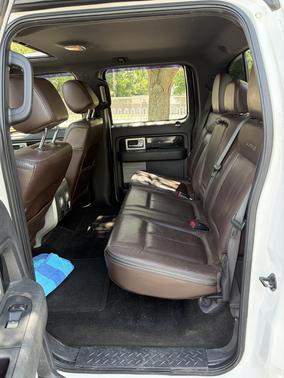 White 2012 Ford F-150 Platinum