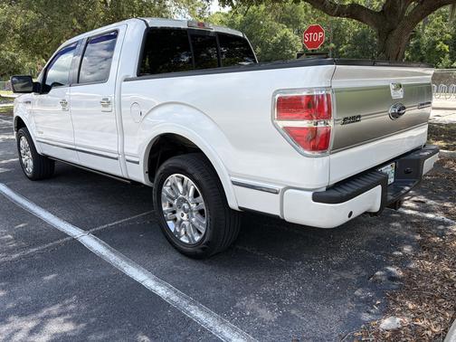 White 2012 Ford F-150 Platinum