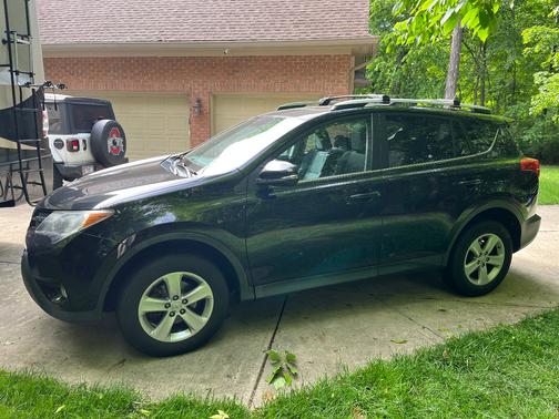 Black 2014 Toyota RAV4 XLE