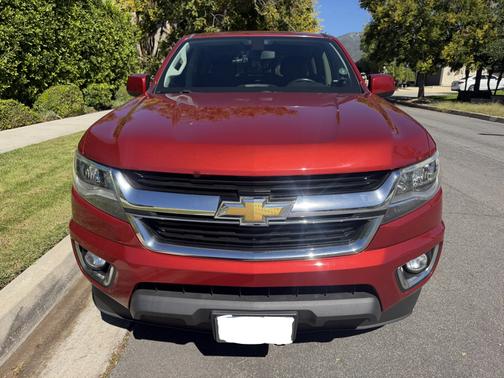 Red 2016 Chevrolet Colorado LT