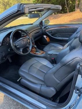Silver 2005 Mercedes-Benz CLK-Class 320 Cabriolet