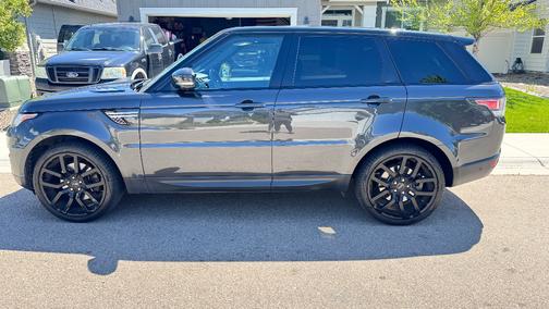 Gray 2016 Land Rover Range Rover Sport 3.0L Turbocharged Diesel HSE Td6