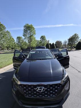 Black 2019 Hyundai SANTA FE SE 2.4