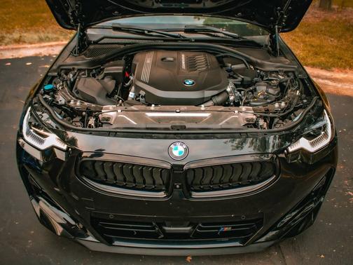 Black 2025 BMW M240 i xDrive