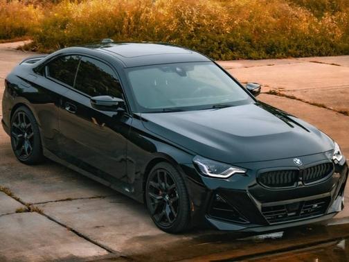 Black 2025 BMW M240 i xDrive