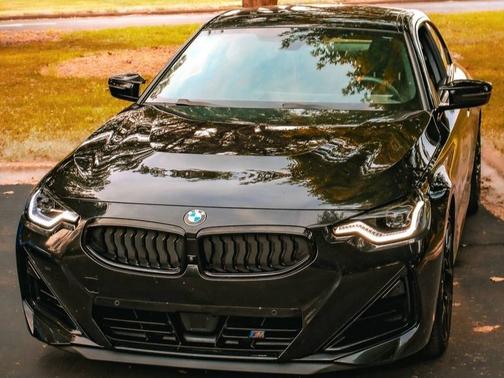 Black 2025 BMW M240 i xDrive