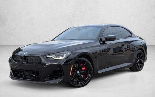 Black 2025 BMW M240 i xDrive