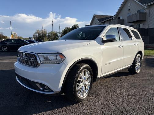 White 2014 Dodge Durango Citadel