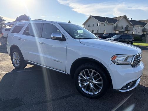 White 2014 Dodge Durango Citadel