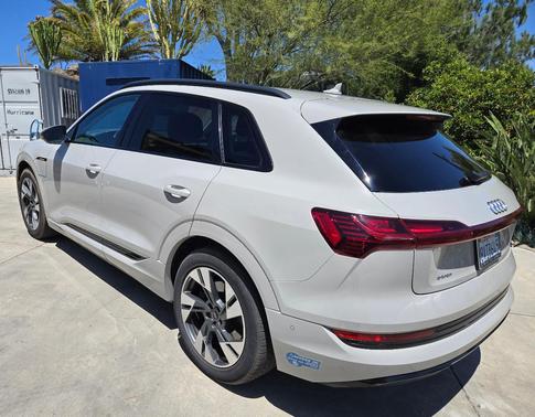 Beige 2021 Audi e-tron Premium