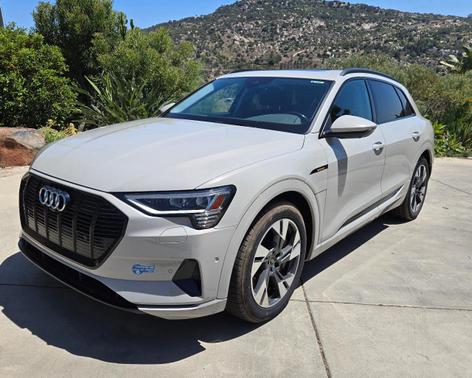 Beige 2021 Audi e-tron Premium