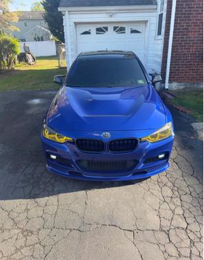 Blue 2016 BMW 340 i