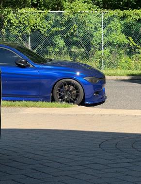 Blue 2016 BMW 340 i