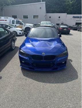 Blue 2016 BMW 340 i