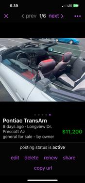 1998 Pontiac Firebird Trans Am