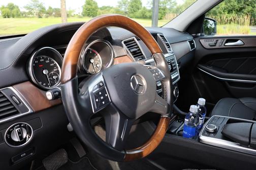Gray 2014 Mercedes-Benz GL-Class GL 450 4MATIC