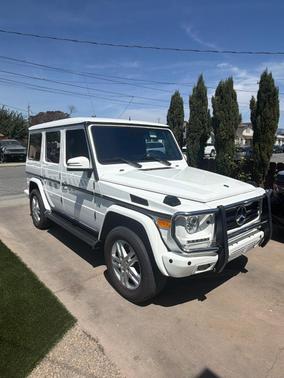 White 2014 Mercedes-Benz G-Class G 550