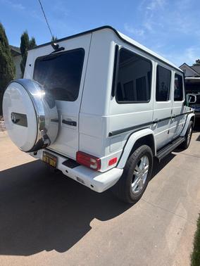 White 2014 Mercedes-Benz G-Class G 550