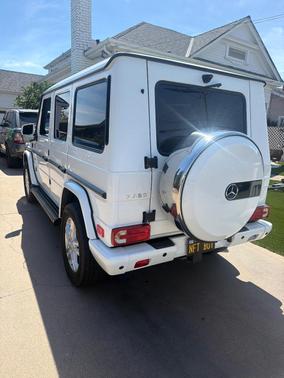 White 2014 Mercedes-Benz G-Class G 550
