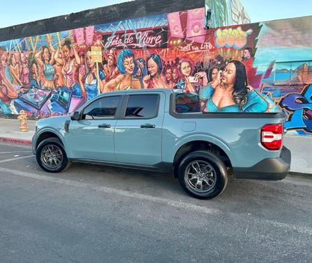 Blue 2022 Ford Maverick XL