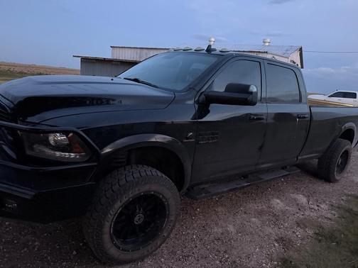 Black 2018 RAM 3500 Laramie