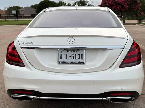 White 2019 Mercedes-Benz S-Class S 560