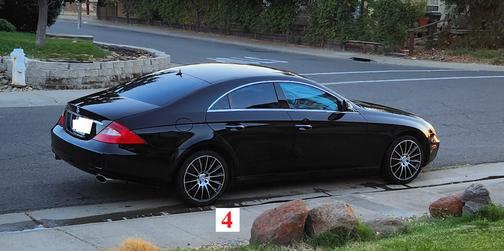 Black 2006 Mercedes-Benz CLS-Class CLS500