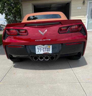 Red 2014 Chevrolet Corvette Stingray Z51