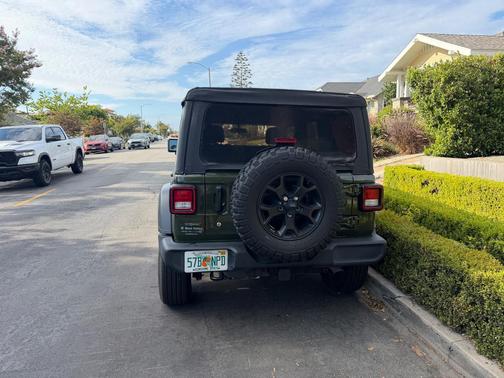 Green 2022 Jeep Wrangler Unlimited Willys Sport