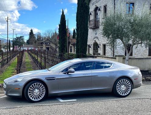 Silver 2012 Aston Martin Rapide Luxe