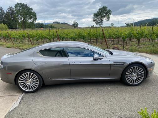 Silver 2012 Aston Martin Rapide Luxe