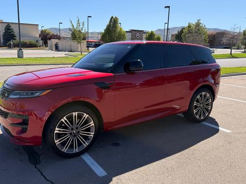 Red 2023 Land Rover Range Rover Sport P400 SE Dynamic