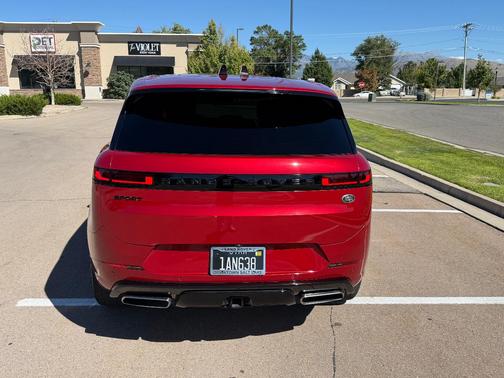 Red 2023 Land Rover Range Rover Sport P400 SE Dynamic